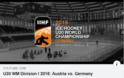 Youtube Link U20-WM 2020 Deutschland - Österreich